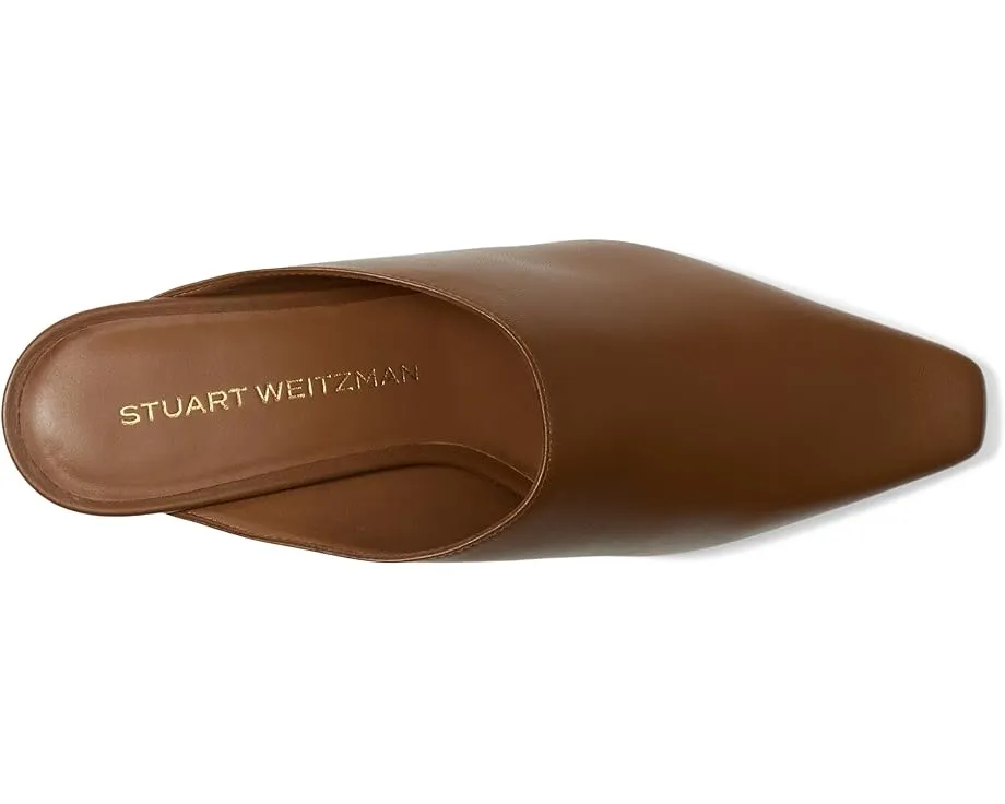 Туфли Stassi Mule 50 Stuart Weitzman с острым носком и скульптурным каблуком