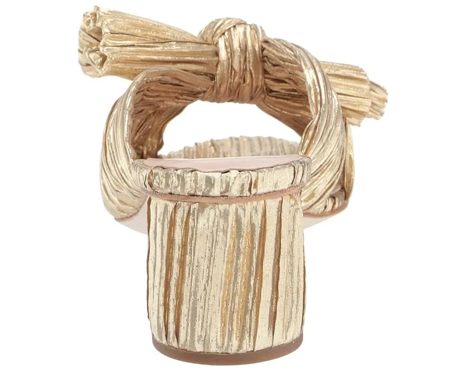 Босоножки-мюли Loeffler Randall Emilia с плиссировкой и узлом