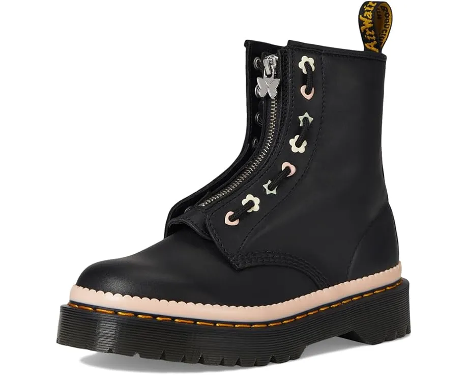 Ботинки 1460 Pascal Bex Front Zip от Dr. Martens с цветочным принтом и молнией спереди