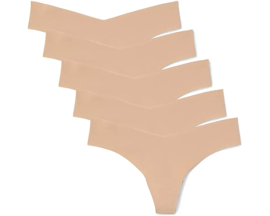 Набор Commando Classic Thong из 5 стрингов без видимых линий