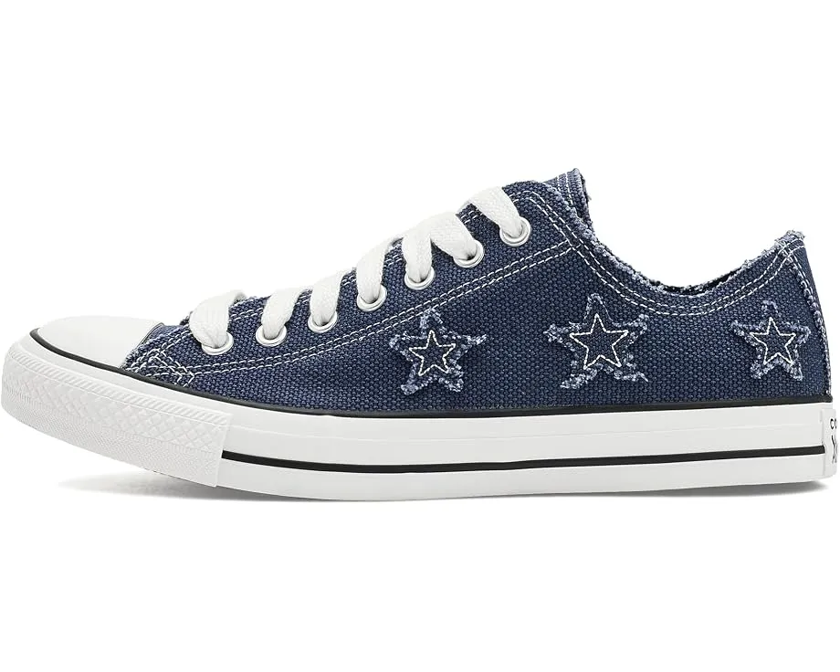 Кеды Converse Chuck Taylor All Star с потертыми звездами низкая посадка