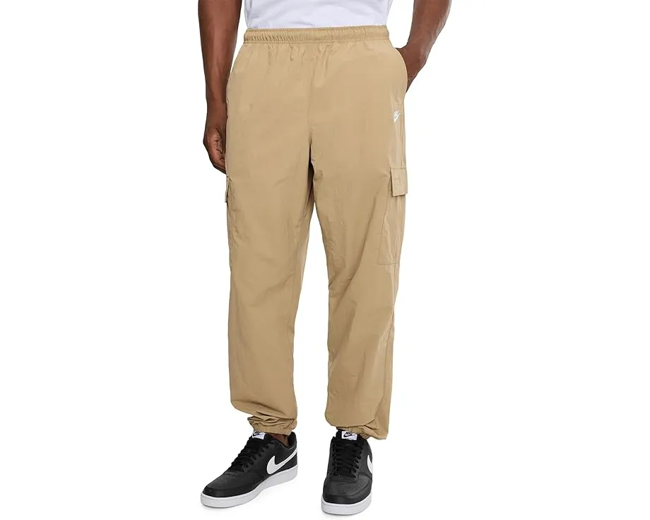 Брюки Nike Club Woven Cargo с карманами и эластичным поясом