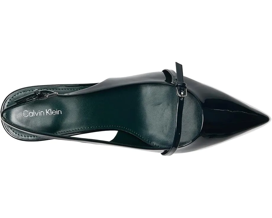 Туфли-лодочки Calvin Klein Simira с ремешком на щиколотке и каблуком kitten heel