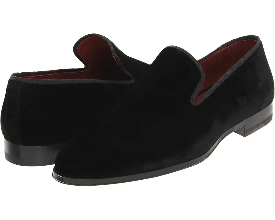 Лоферы Magnanni Dorio из бархата с кожаной подошвой