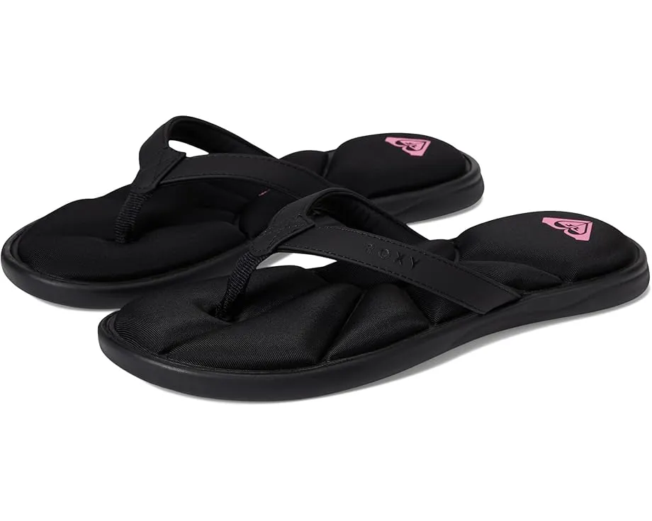 Сланцы Roxy Rays с верхом из полиуретана и стелькой ЭВА для пляжа