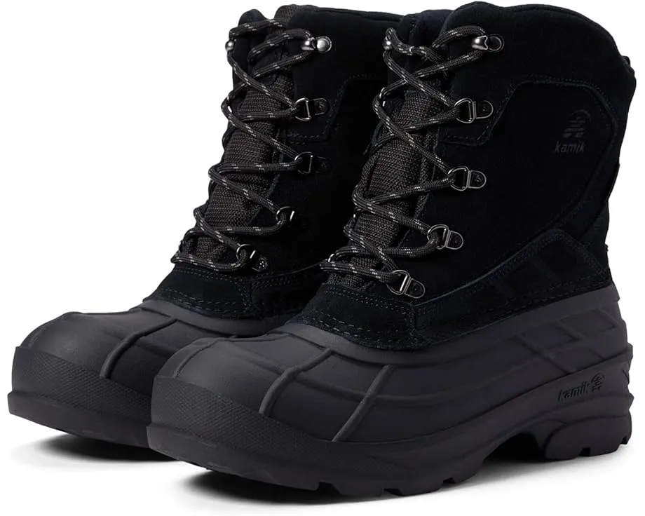 Зимние ботинки Kamik Fargo 2 с водонепроницаемой кожей и удобной стелькой