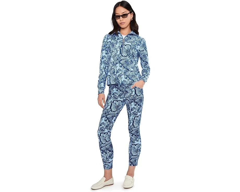Lilly Pulitzer толстовка Eleni с защитой UPF 50+ и молнией
