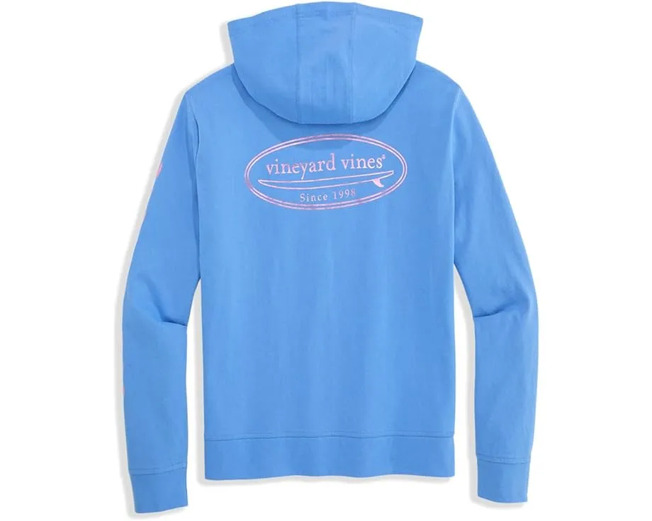 Футболка Vineyard Vines Kids Hoodie Tee с капюшоном и длинными рукавами