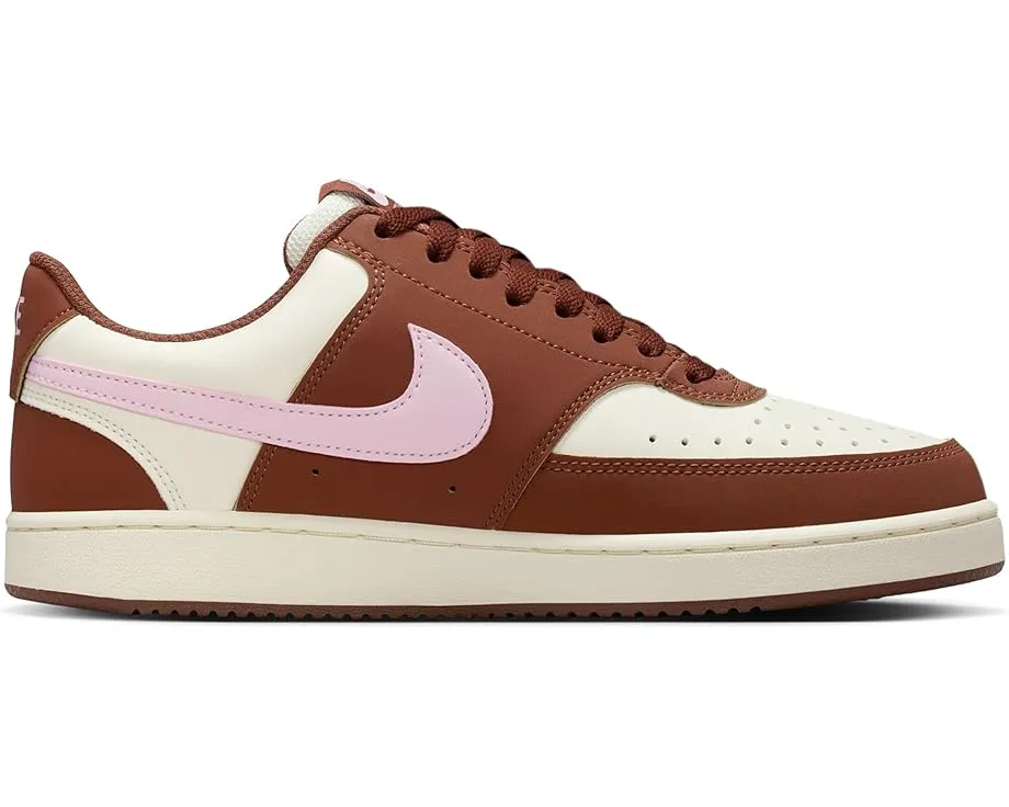 Кроссовки Nike Court Vision Low из искусственной кожи с перфорацией