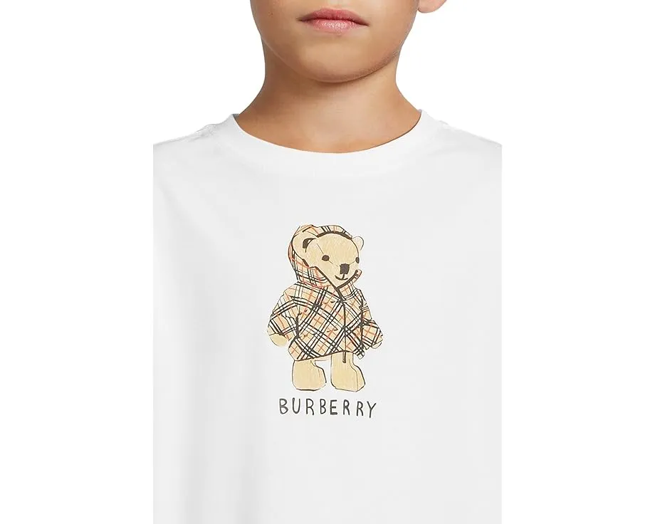Burberry Kids футболка Cedar Teddy с мишкой для детей