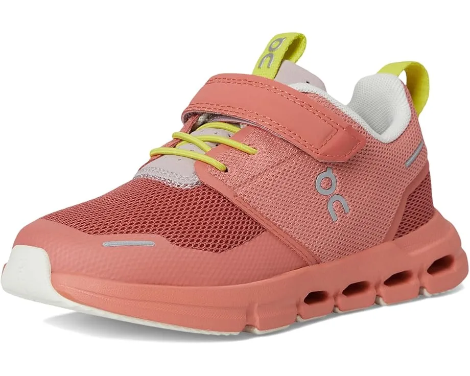 Детские кроссовки On Cloud Play для бега с пеной Zero-Gravity и застежкой на липучке