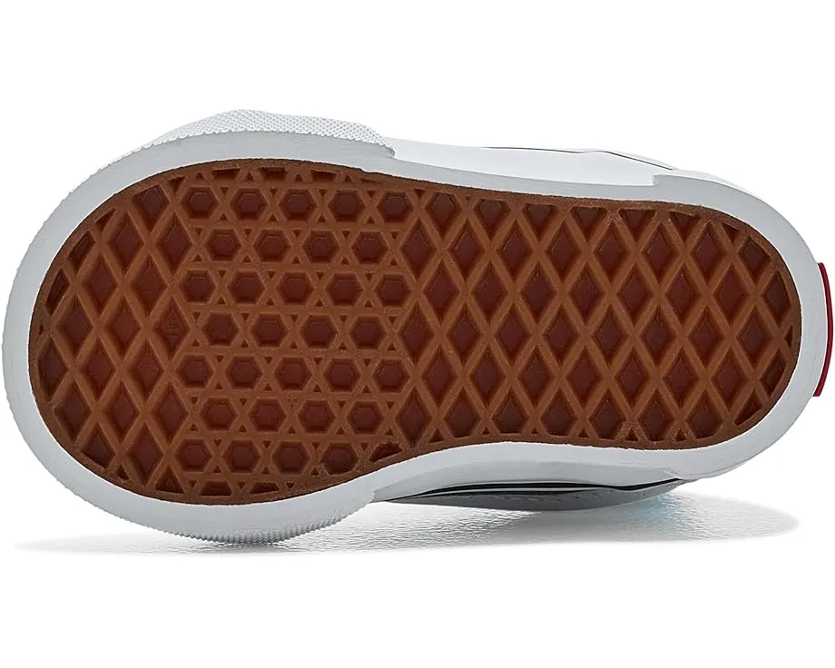 Кроссовки Vans Kids Authentic Elastic V с застежкой на липучке для малышей