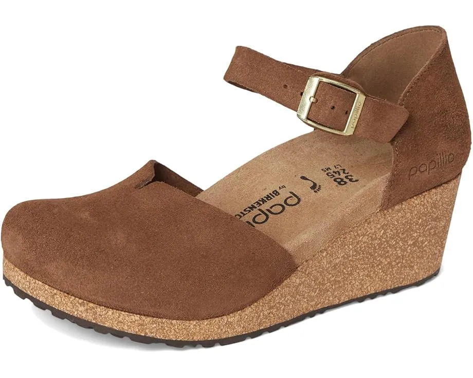 Босоножки Birkenstock Mary Wedge Sandal на танкетке из замши
