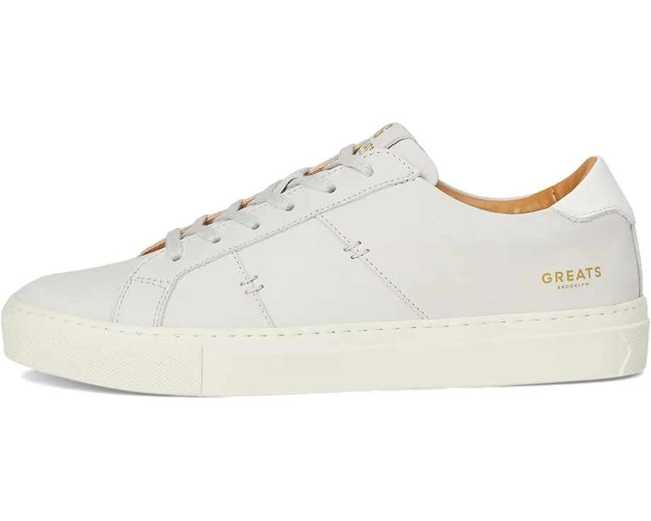 Кроссовки GREATS Royale 2.0 из премиальной кожи с резиновой подошвой