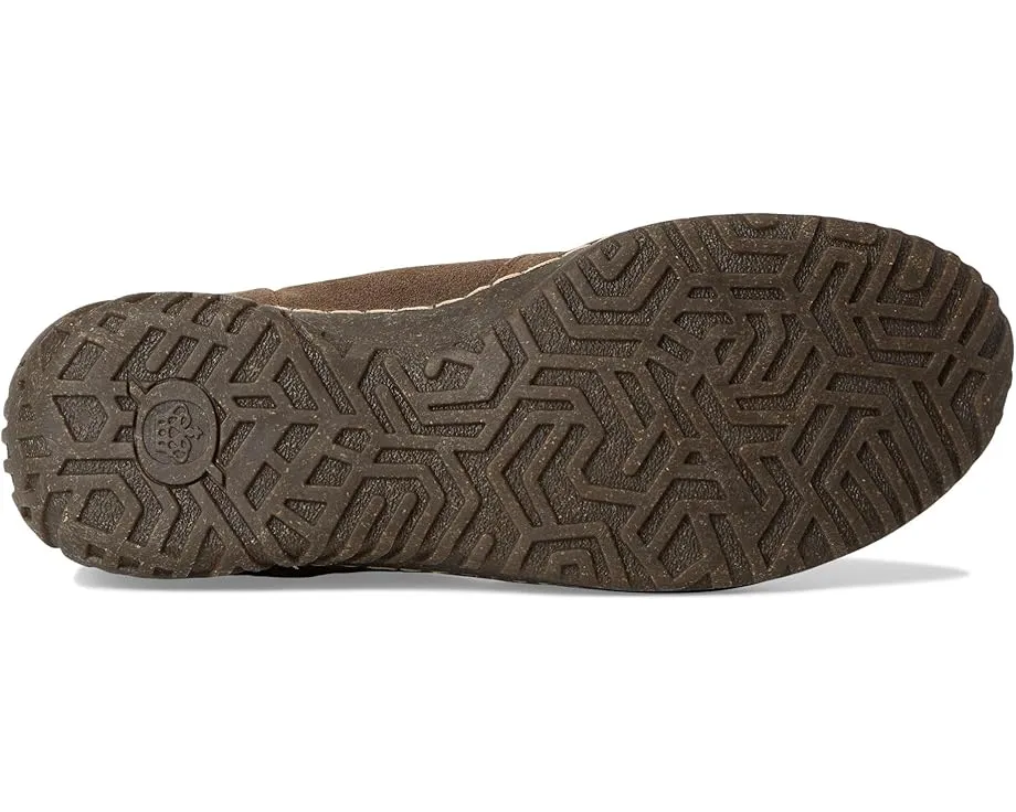 Ботинки Born Bali из состаренной замши на пробковой подошве с боковыми вставками