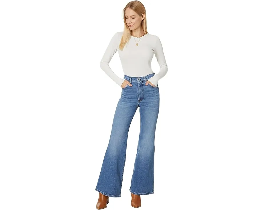 Джинсы Levi's Ribcage Bells с завышенной талией
