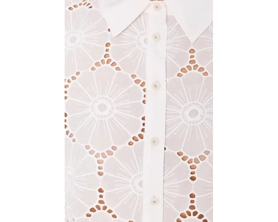 Vince Camuto рубашка с коротким рукавом и воротником