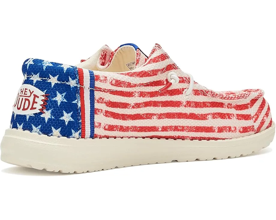Кроссовки Wally Americana с принтом флага США для детей