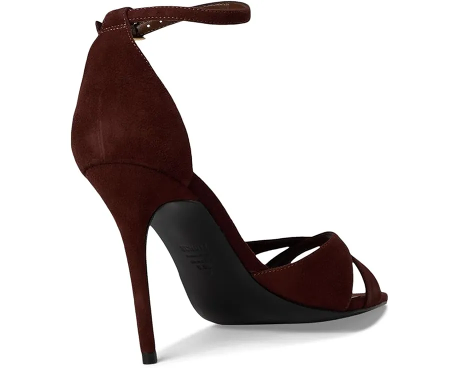 Босоножки Schutz Hilda Leaf на высокой шпильке с перекрещивающимися ремешками