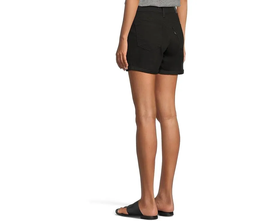 Шорты Levi's Womens Mid Length с пятью карманами и манжетами