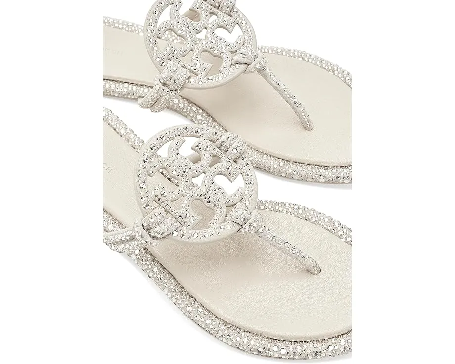 Босоножки Miller Knotted Crystal от Tory Burch с кристаллами