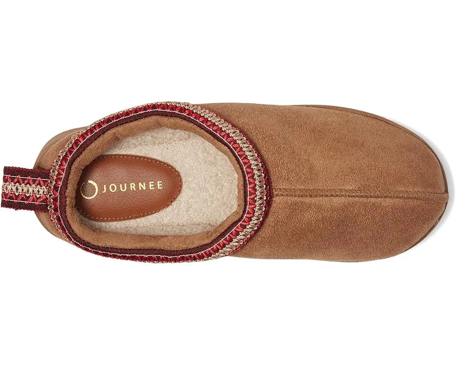 Тапочки-клоги Connway с искусственным мехом и стелькой из пены с памятью формы