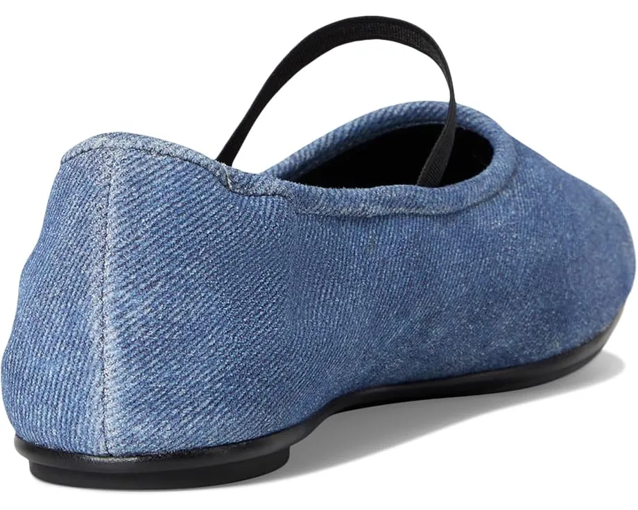 Балетки Tory Burch Runway с эластичным ремешком и квадратным носком