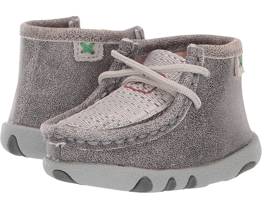 Мокасины Twisted X Chukka Driving Moc для малышей с резиновой подошвой