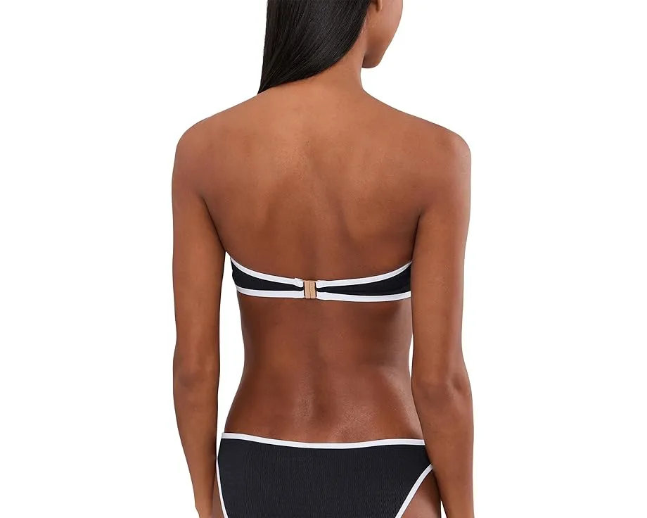 Топ бандо Seafolly Beach Bound с кольцом спереди и съемными чашками