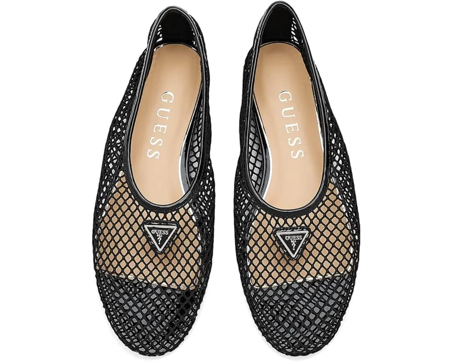Балетки GUESS Aylora с сетчатыми вставками и логотипом