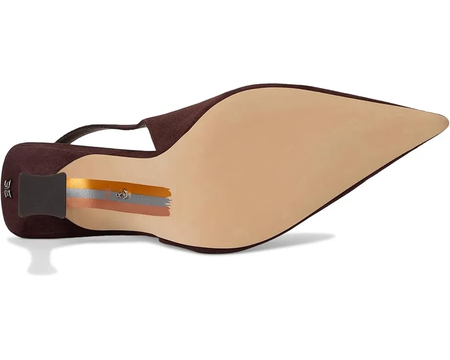 Туфли Odette Sam Edelman на высоком каблуке с острым носком и регулируемой задней лямкой