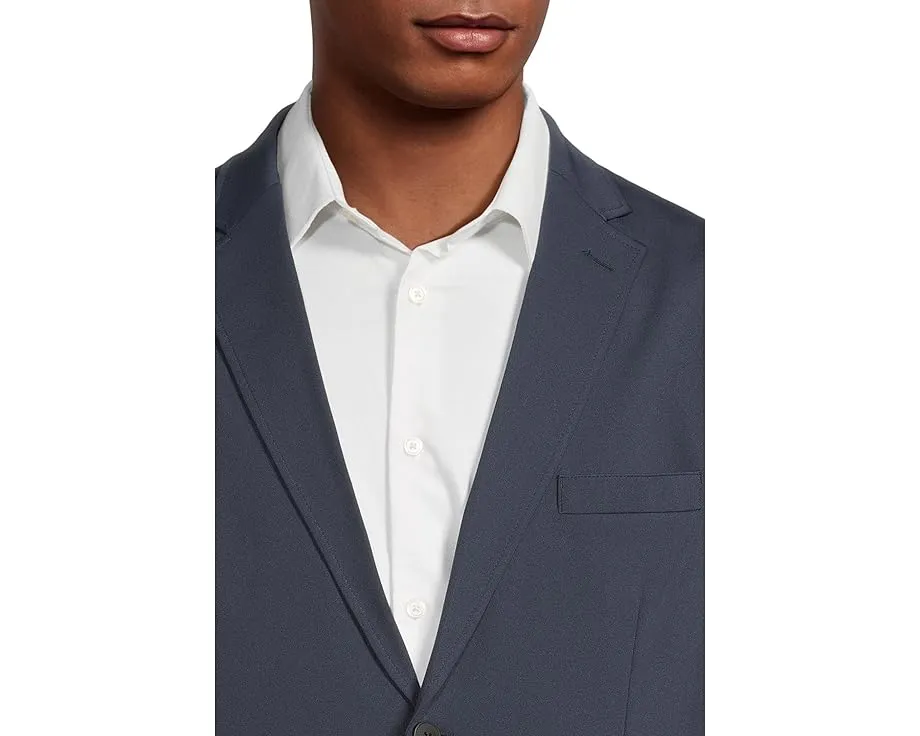 Johnston & Murphy пиджак Xc Flex Solid Knit с карманом для платка