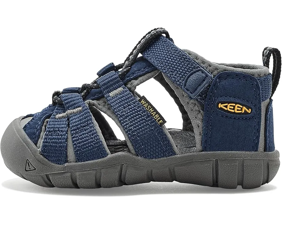 Детские сандалии KEEN Seacamp II CNX с защитой носка и быстрым высыханием