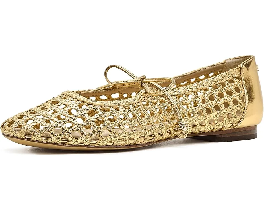 Балетки Sam Edelman Marcie с плетеным верхом и квадратным носком
