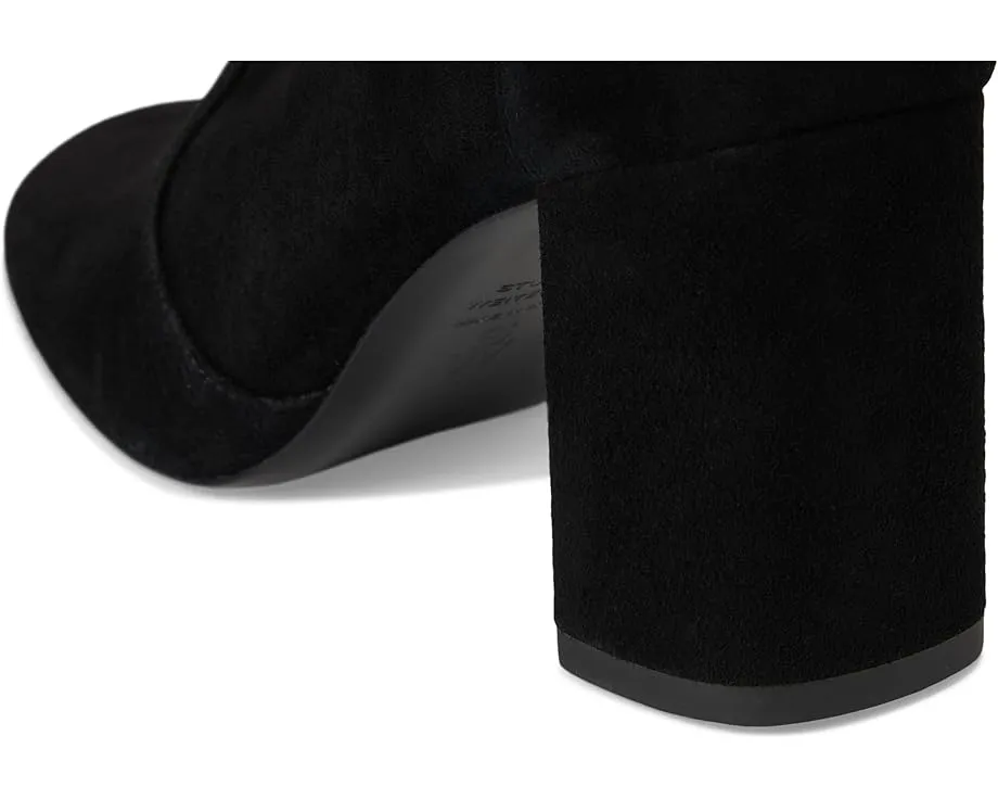 Ботинки Lucie Boot 75 Stuart Weitzman до колена на квадратном каблуке