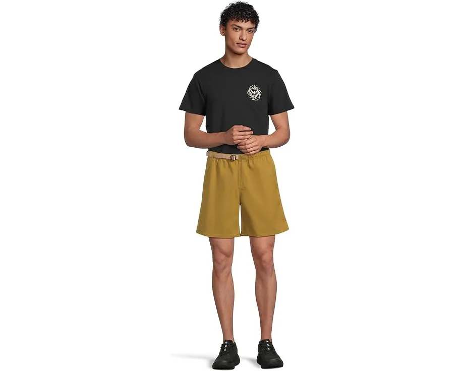 Шорты Stretch Zion Pull On с вентиляцией по бокам и защитой от солнца Prana