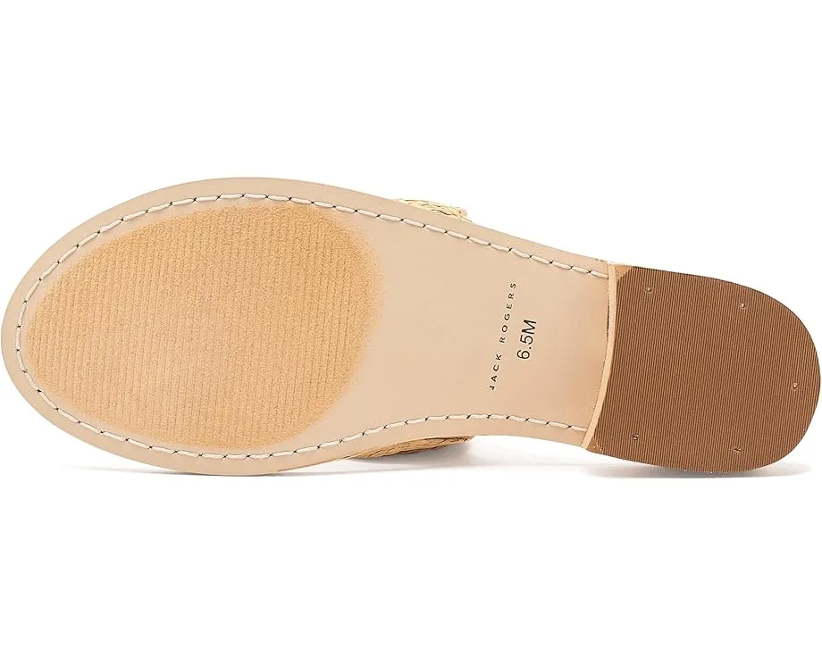 Сандалии Jack Rogers Margo на небольшом каблуке из кожи наппа