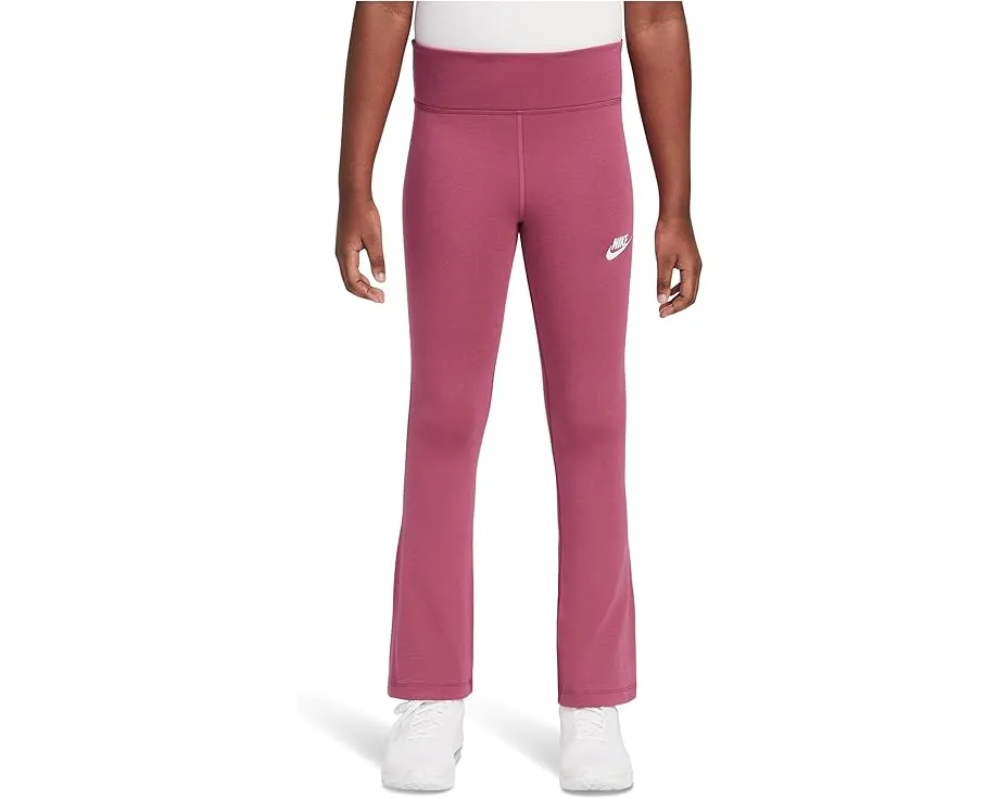 Леггинсы Nike Kids Sportswear Classic с завышенной талией и расклешенными штанинами