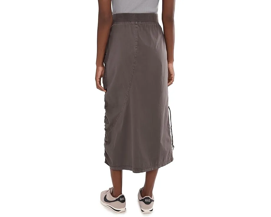 Юбка миди Bindi с асимметричным кроем и карманом карго от XCVI