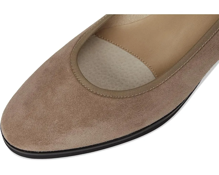 Туфли-лодочки Vaneli Dazzle на устойчивом каблуке из замши