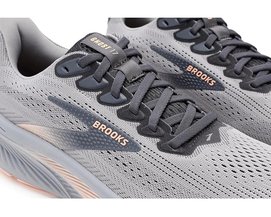 Кроссовки Brooks Ghost 17 с технологией DNA Loft V3 для плавного переката