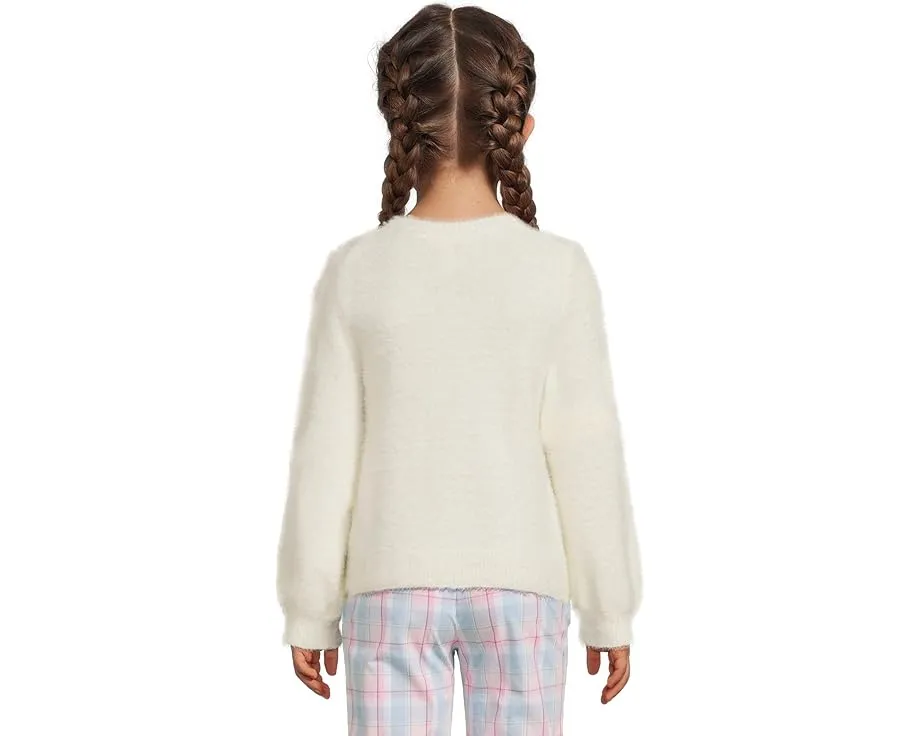 Детский свитер Janie and Jack Fuzzy Mini Bow с бантом и длинными рукавами