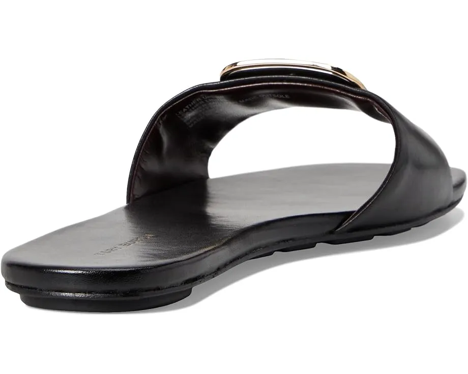 Сланцы Tory Burch Georgia с открытым носком и мягкой кожаной подкладкой