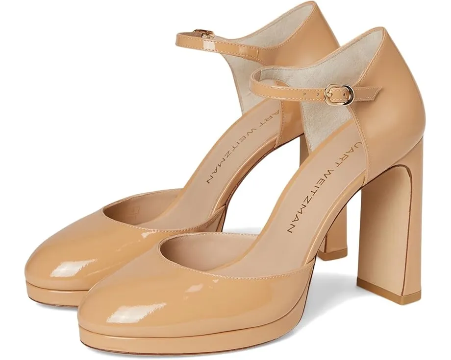 Туфли Babette Platform Pump Stuart Weitzman на платформе с ремешком