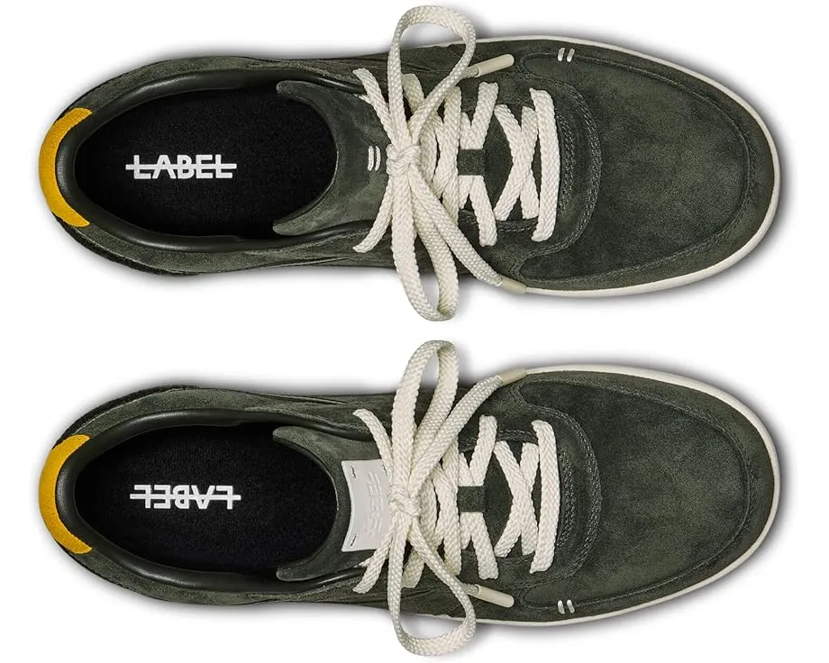 Кроссовки LABEL GT Pony Hair Low из замши с конским волосом