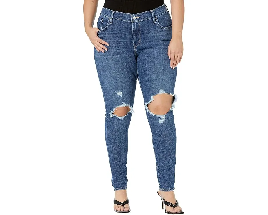 Узкие джинсы Levi's 711 Skinny с посадкой мидиум