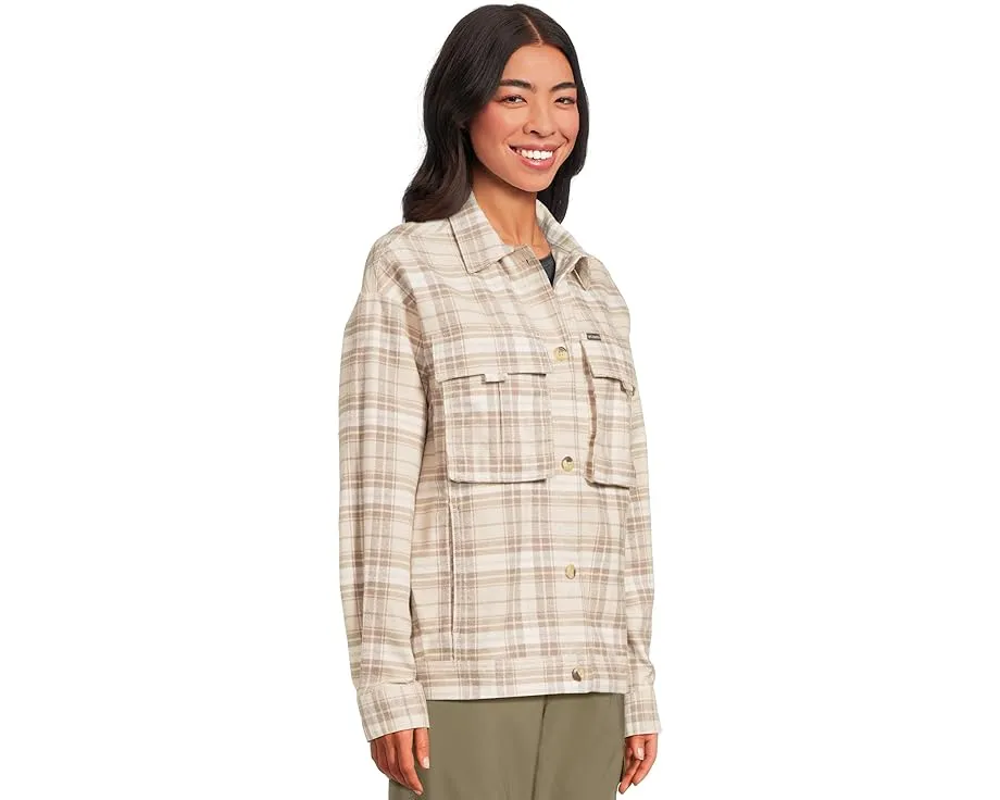 Columbia Wildest Venture рубашка-куртка из хлопка в стиле фланели