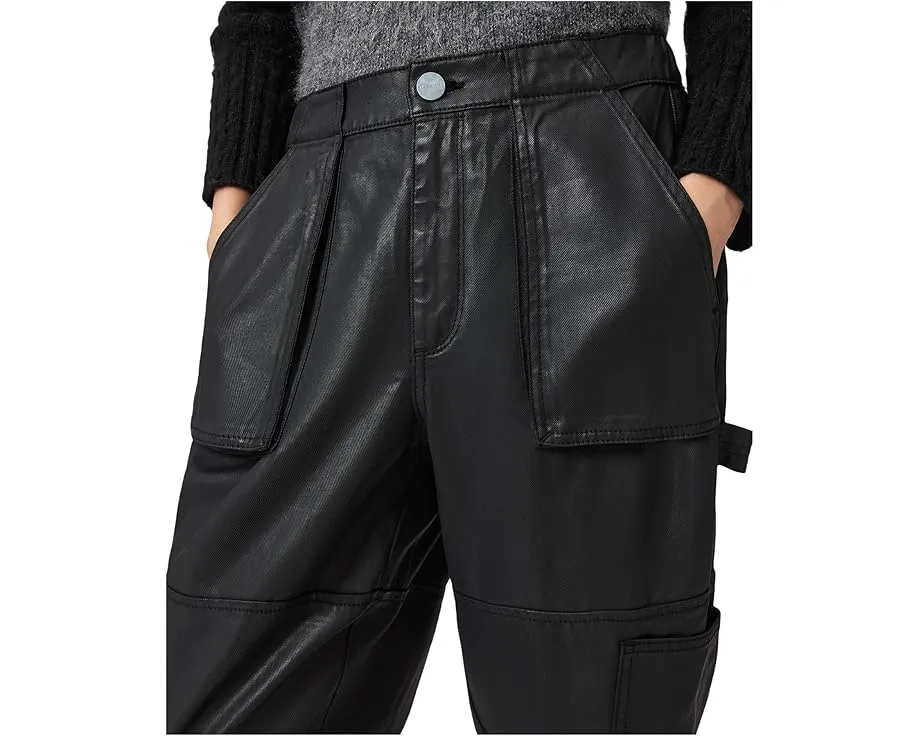 Брюки AllSaints Mila Denim с прямыми штанинами и карго карманами