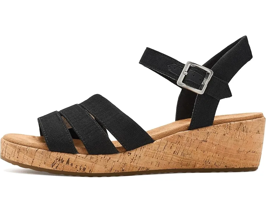 Сандалии TOMS Julia на платформе с регулируемой пряжкой на щиколотке