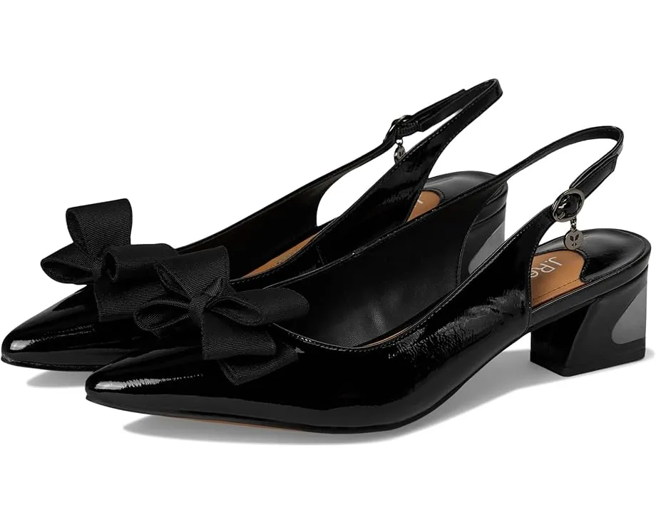 J. Renee Kimma лодочки с острым носком и бантом на блочном каблуке